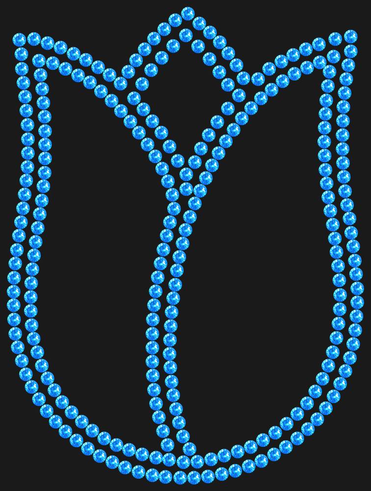 Трафарет Tulip — RHT_TULIP1_SS10_LT_SAPPHIRE