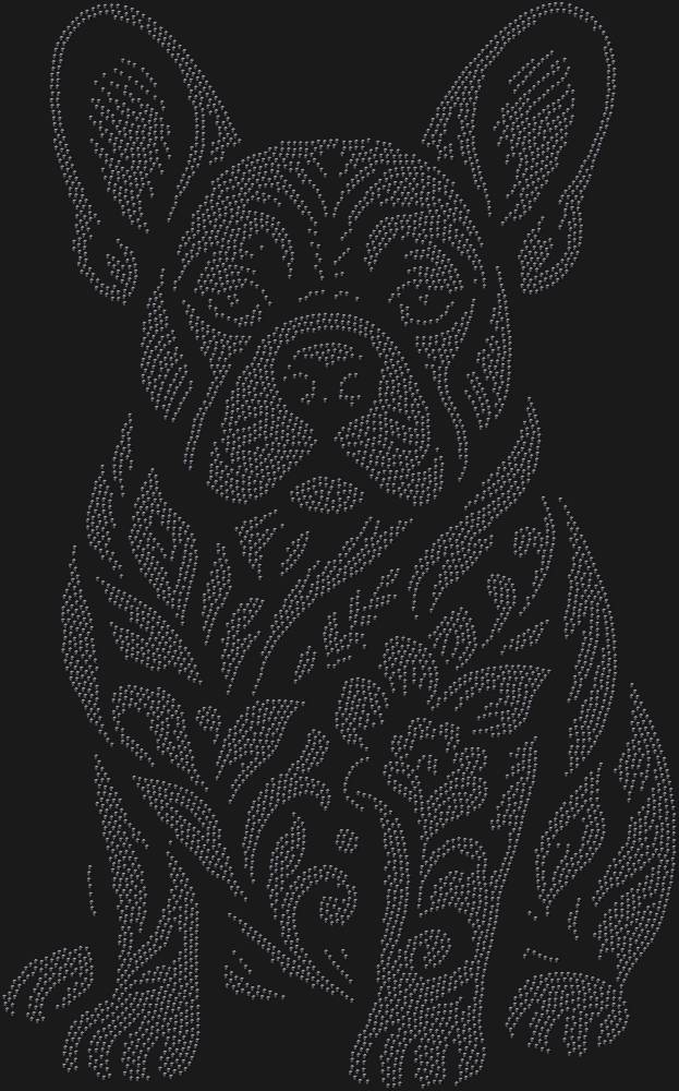 Трафарет Французский бульдог — RHT_FRENCHBULLDOG1_SS12_JET_BLACK