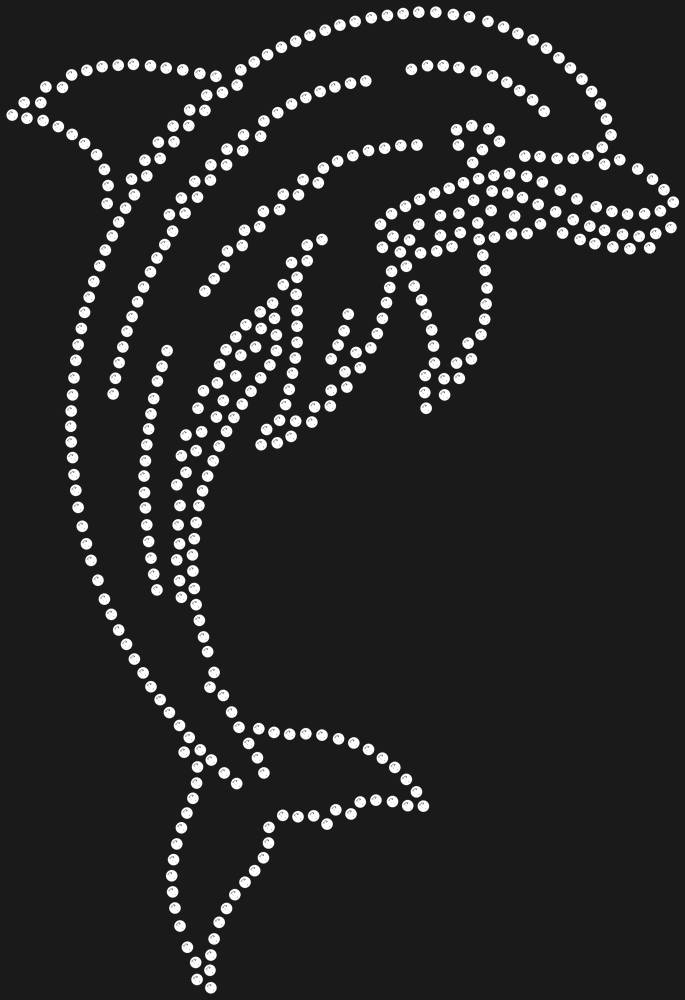 Трафарет Dolphin — RHT_DOLPHIN2_SS6_CRYSTAL_CLEAR