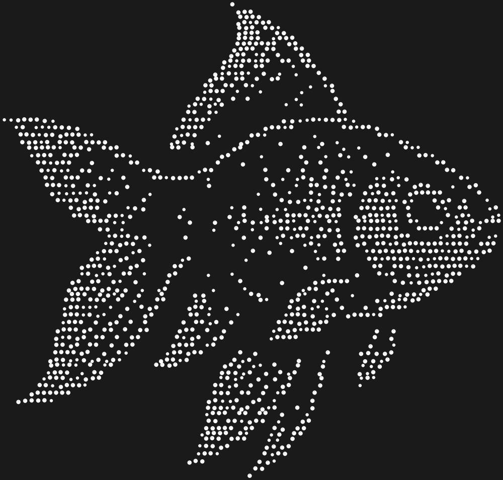 Трафарет Goldfish — RHT_GOLDFISH1_MULTY_CRYSTAL_CLEAR