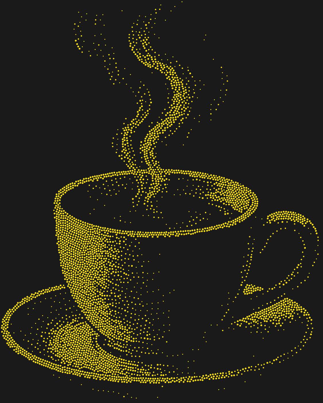 Трафарет Горячая чашка — HOTCUP1