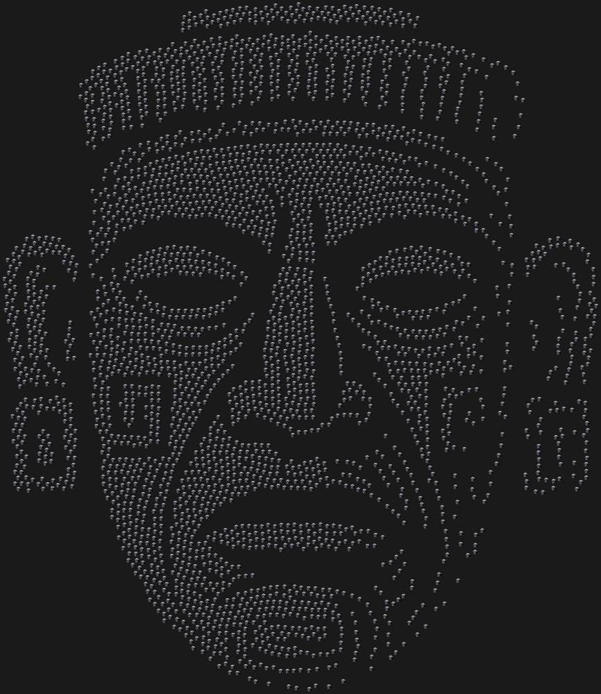 Трафарет Маска Мексика — RHT_MEXICANMASK1_SS16_JET_BLACK