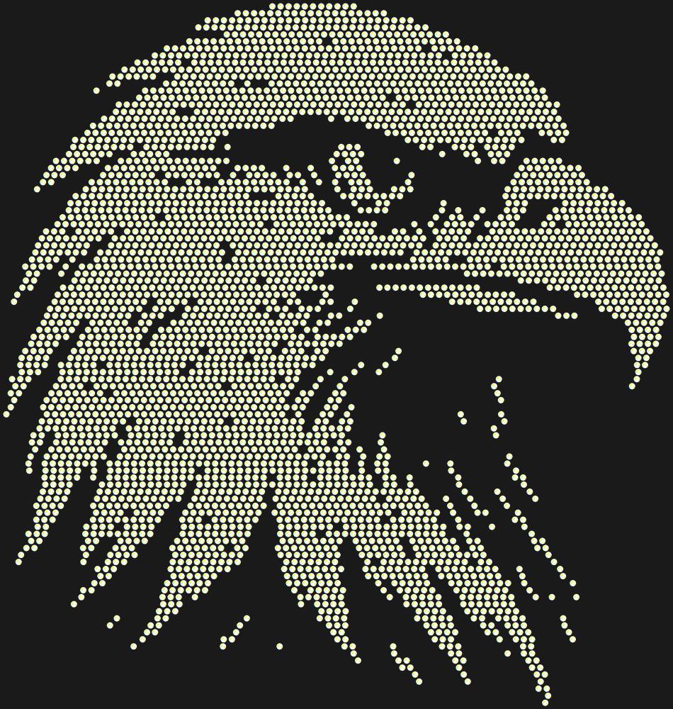 Трафарет Eagle — RHT_EAGLE1_SS10_CRYSTAL_AB