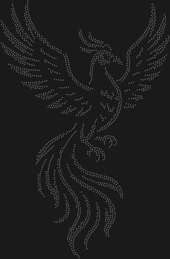 Трафарет Phoenix bird — RHT_FENIX1_SS10_JET_BLACK
