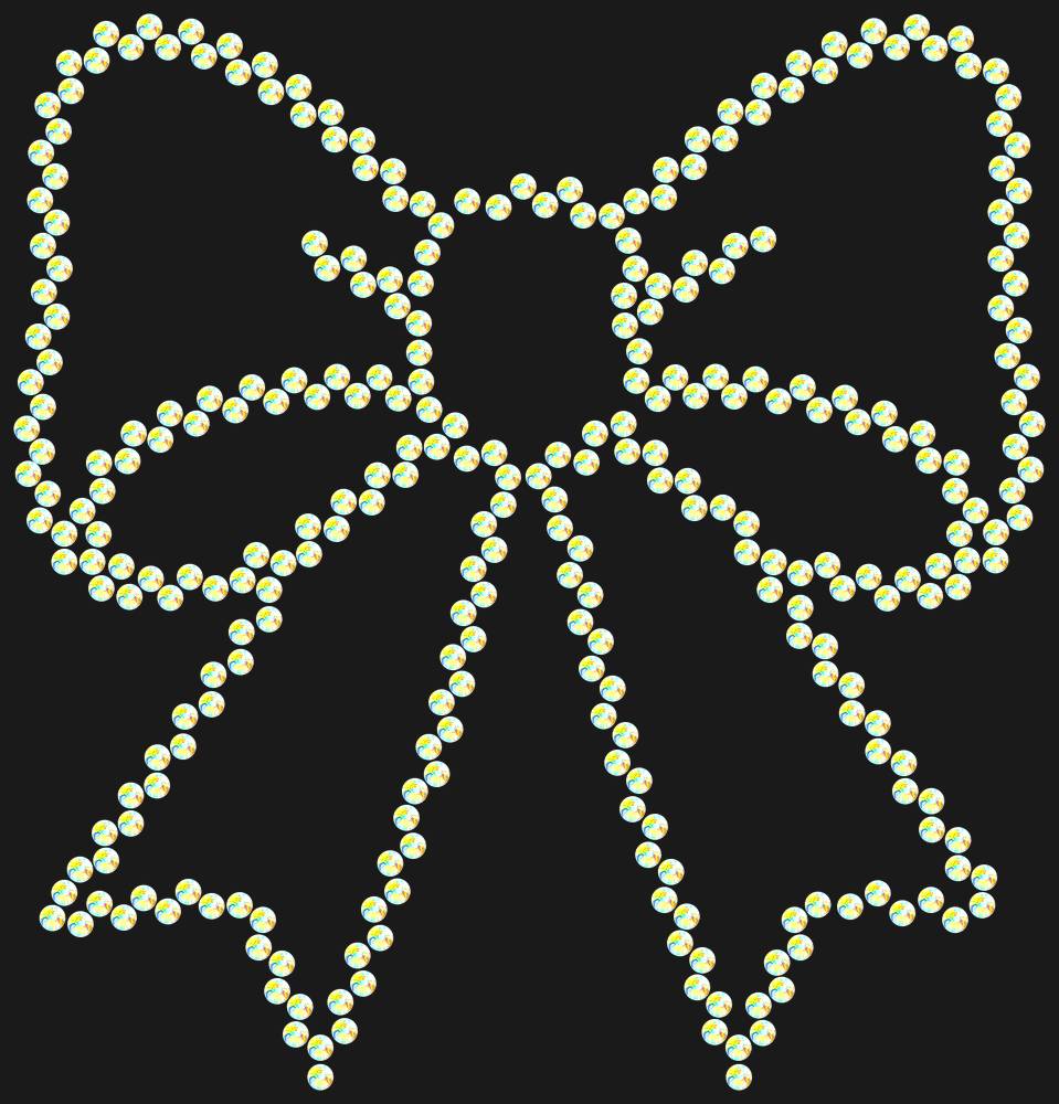 Трафарет Bow — RHT_BOW1_SS20_CRYSTAL_AB