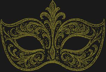 «Венецианская маска» из 4315 сияющих страз – это таинственный шепот роскоши, что манит в мир интриг и блистательных балов.