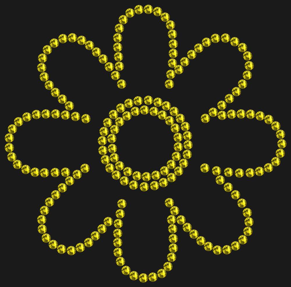 Трафарет Chamomile — RHT_FLOWER2_SS10_OLIVE