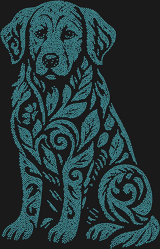 Трафарет Labrador Retriever — RHT_LABRADOR1_SS4_LT_SAPPHIRE