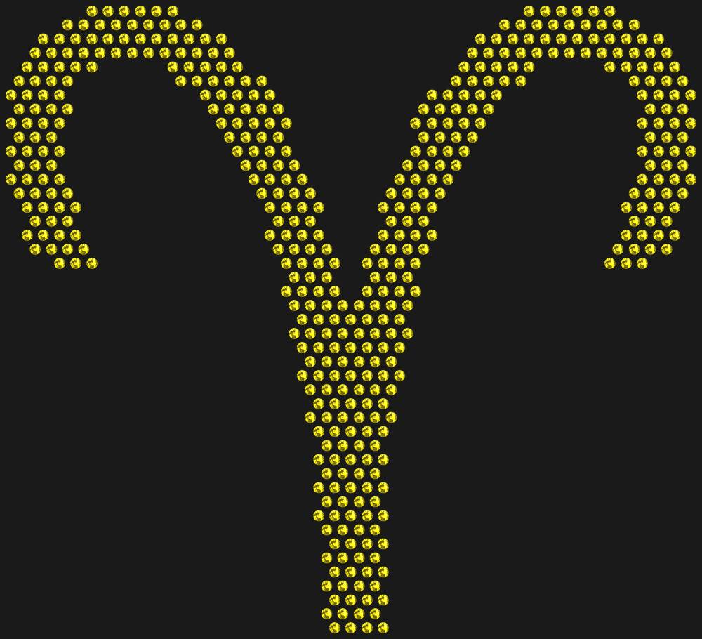 Трафарет Aries (Zodiac sign) — RHT_ZODIACARIES1_SS10_OLIVE