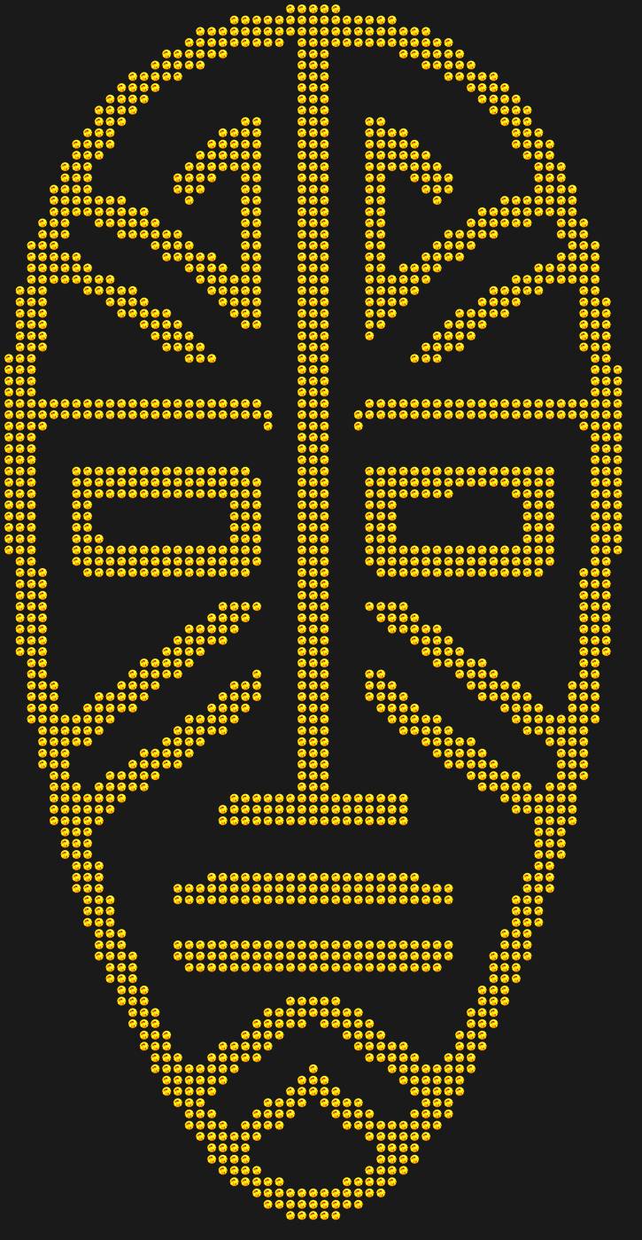 Трафарет Маска племени Доган — DOGANMASK1