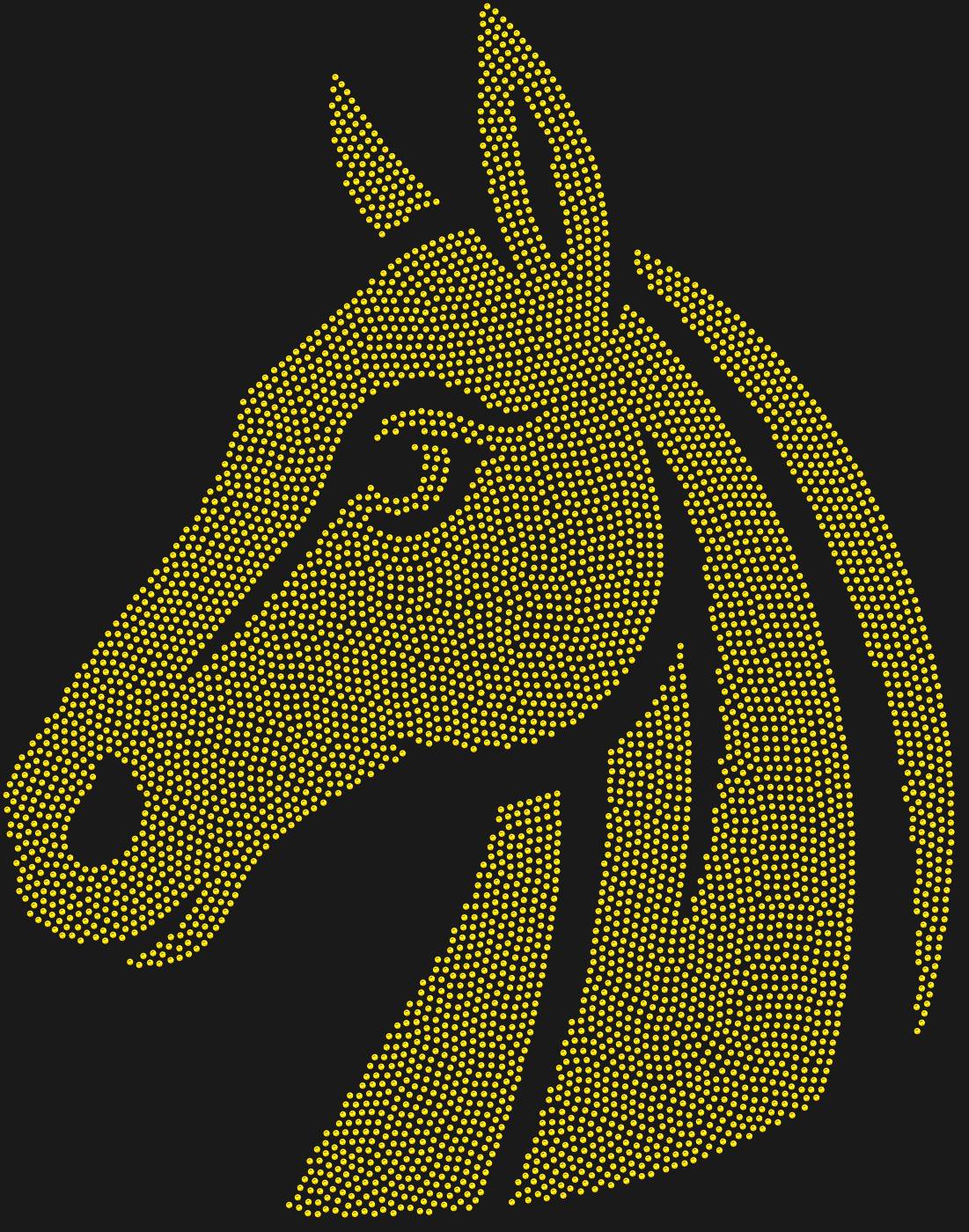 Трафарет Голова лошади — HORSEHEAD4