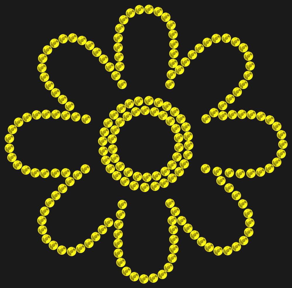 Трафарет Chamomile — RHT_FLOWER2_SS10_CITRINE