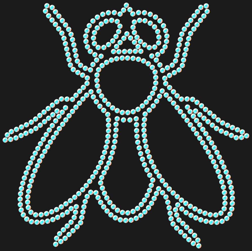 Трафарет Fly — RHT_FLY1_SS12_CRYSTAL_AB_DMC