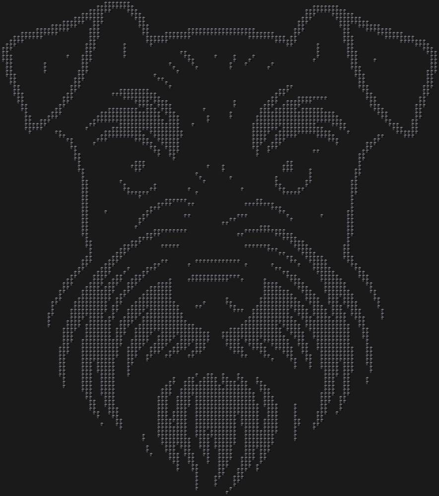 Трафарет Miniature Schnauzer — RHT_DOG1_SS10_JET_BLACK