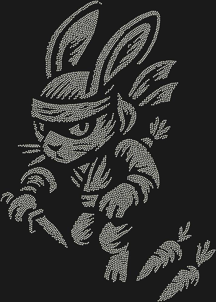 Трафарет Заяц-ниндзя — RHT_RABBITNINJA1_SS10_CRYSTAL_AB