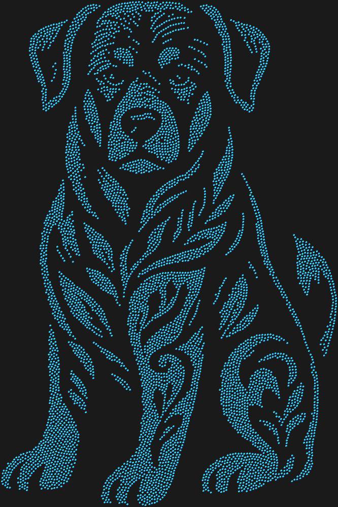 Трафарет Rottweiler — RHT_ROTTWEILER1_SS8_SAPPHIRE