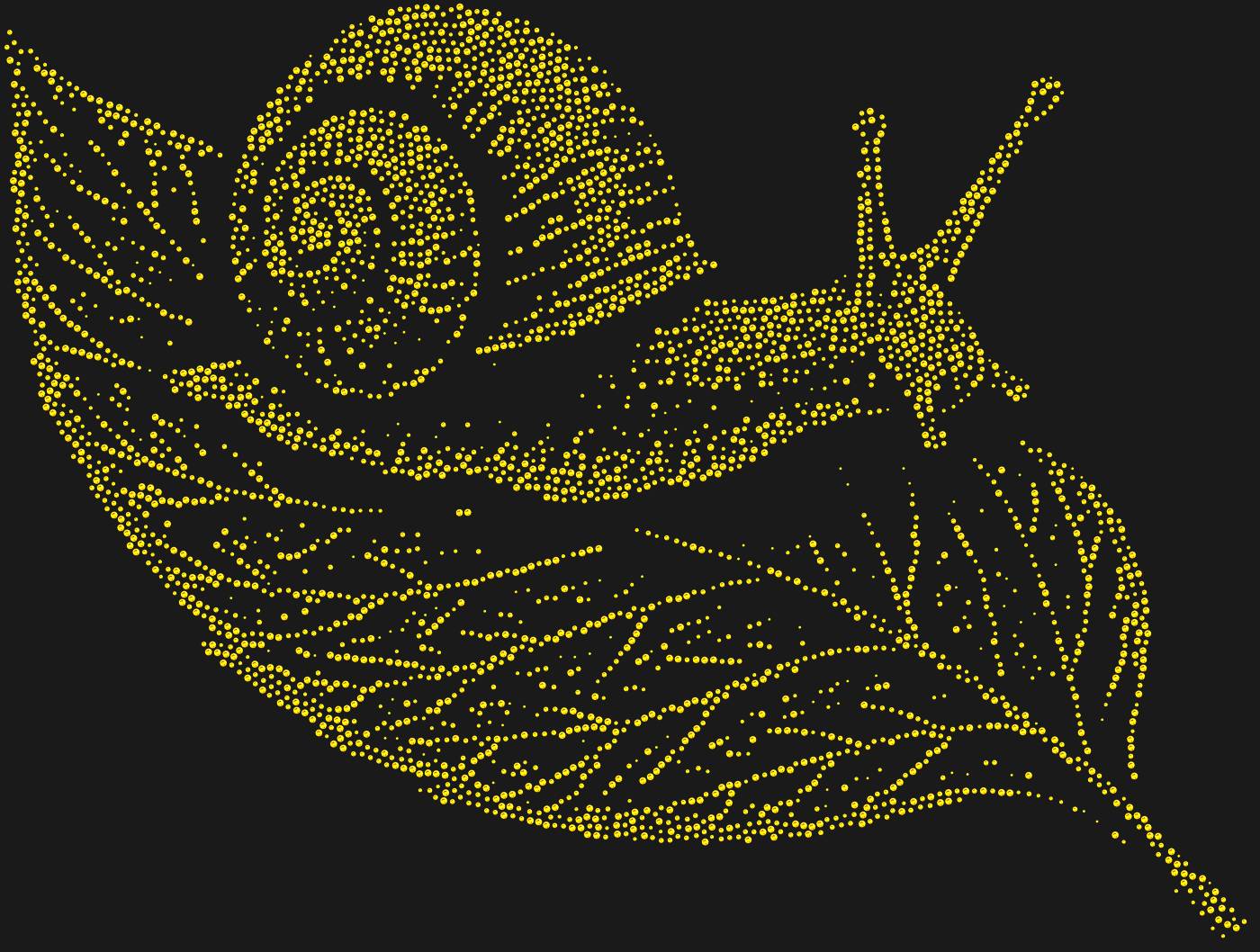 Трафарет Улитка — SNAIL5