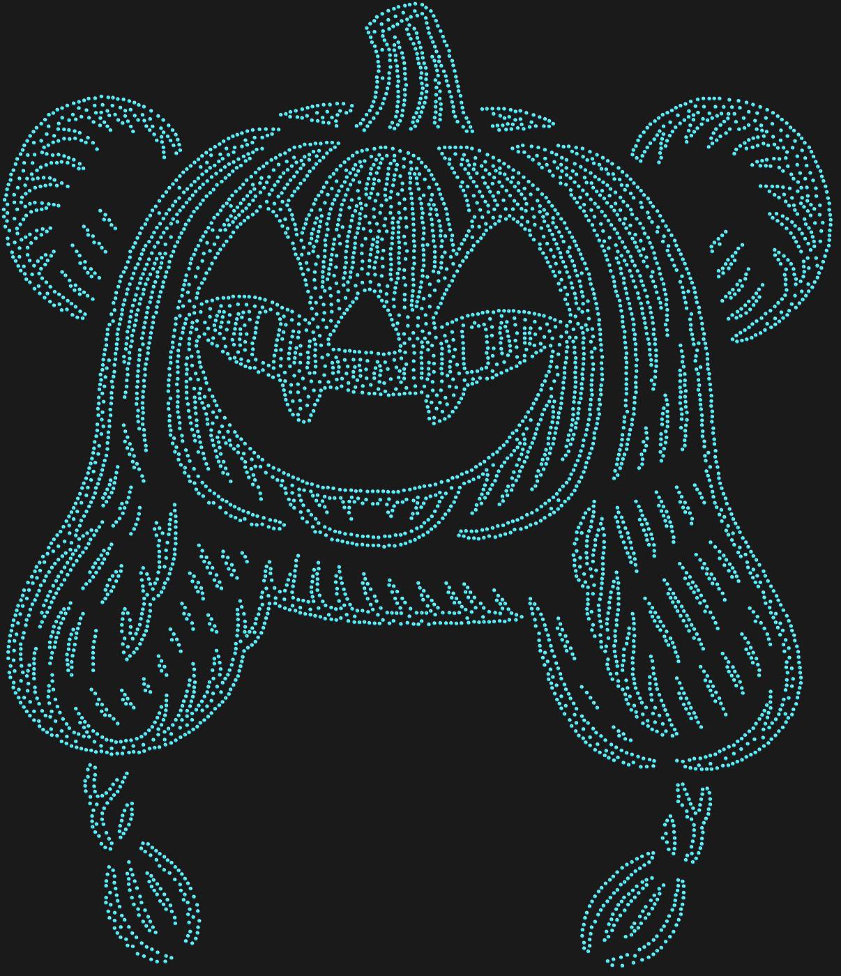Трафарет Тыква-ушанка — PUMPKINHAT1