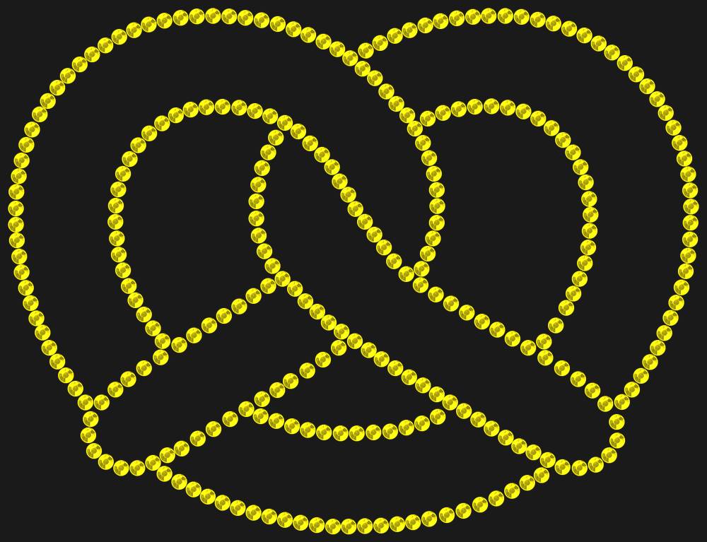 Трафарет Pretzel — RHT_PRETZEL1_SS10_CITRINE