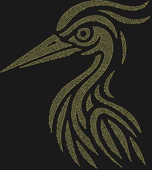 Маска Цапля, осыпанная 3905 сияющими стразами, превратит вас в загадочное создание из болотных грёз, чьи выразительные глаза и стилизованные перья заворожат каждого.