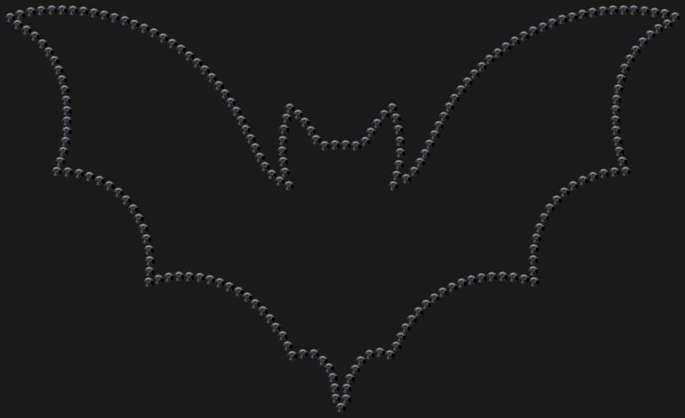 Трафарет Bat — RHT_BAT1_SS10_JET_BLACK