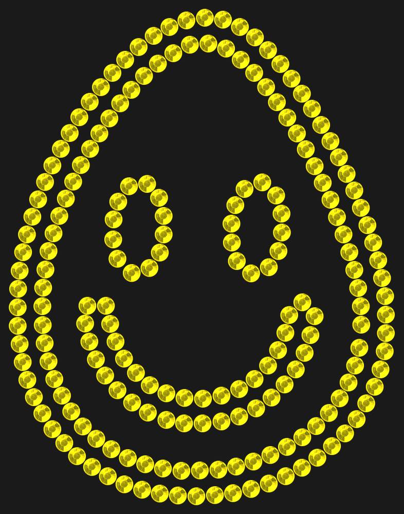 Трафарет A smile in a drop — RHT_SMILE4_SS16_CITRINE