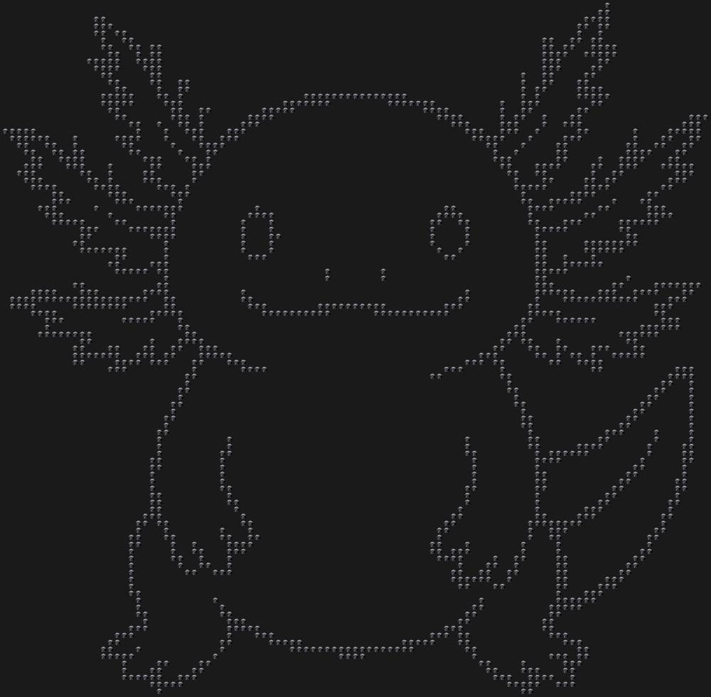 Трафарет Axolotl — RHT_AXOLOTL2_SS16_JET_BLACK