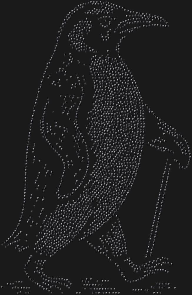 Трафарет Важный пингвин с тростью — RHT_PENGUIN1_SS16_JET_BLACK
