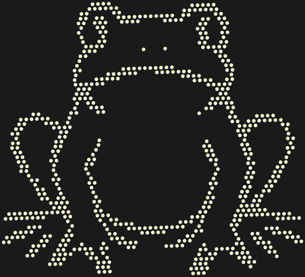 Трафарет Frog — RHT_FROG1_SS10_CRYSTAL_AB