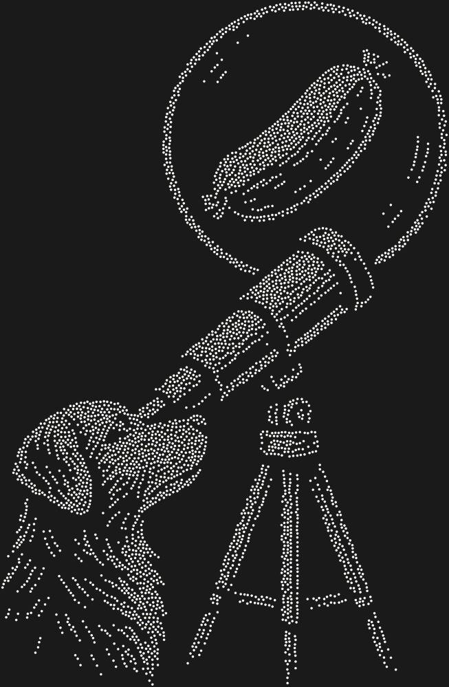 Трафарет Пес-астроном — RHT_DOG6_SS8_CRYSTAL_AB