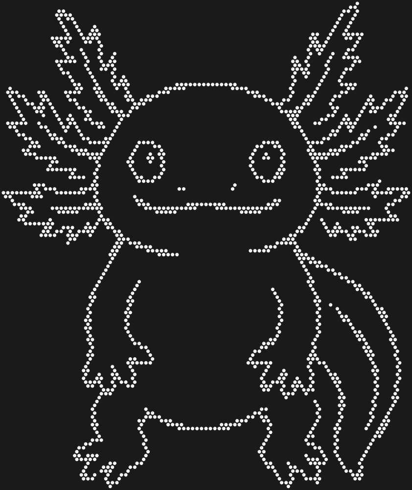 Трафарет Axolotl — RHT_AXOLOTL1_SS12_CRYSTAL_CLEAR