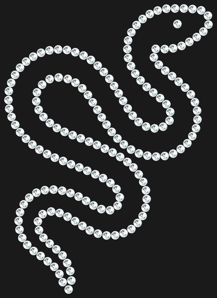 Трафарет Snake — RHT_SNAKE1_SS16_CRYSTAL_CLEAR