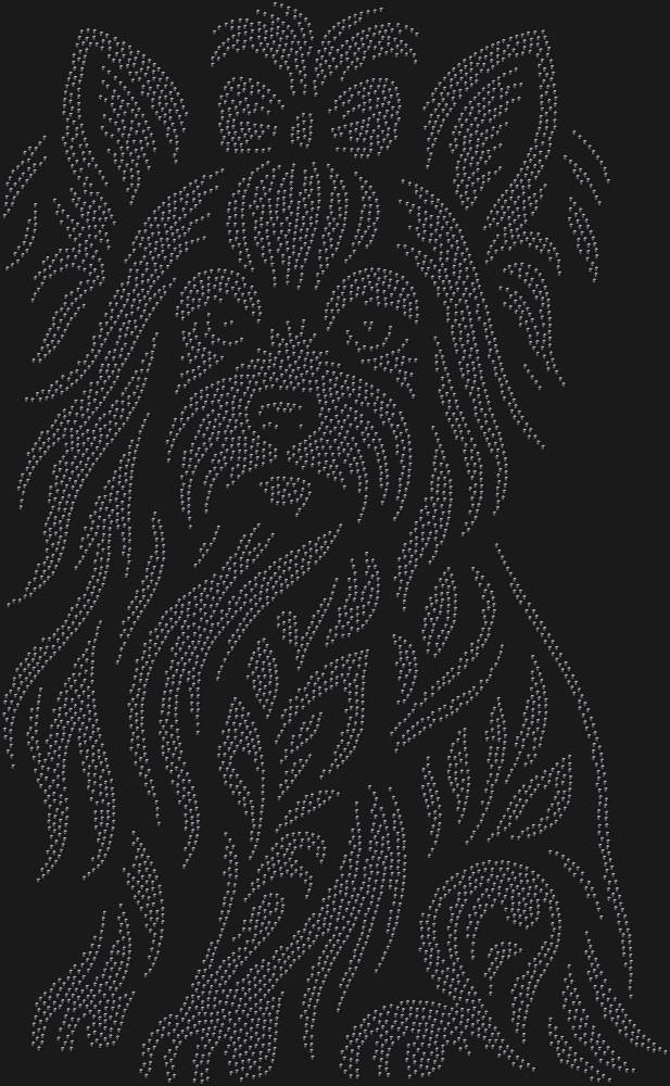 Трафарет Yorkshire Terrier — RHT_YORKSHIRETERRIER1_SS10_JET_BLACK