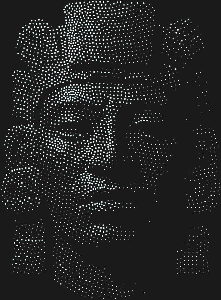 Трафарет Маска Мая — RHT_MASKAMAYA1_MULTY_CRYSTAL_AB_DMC