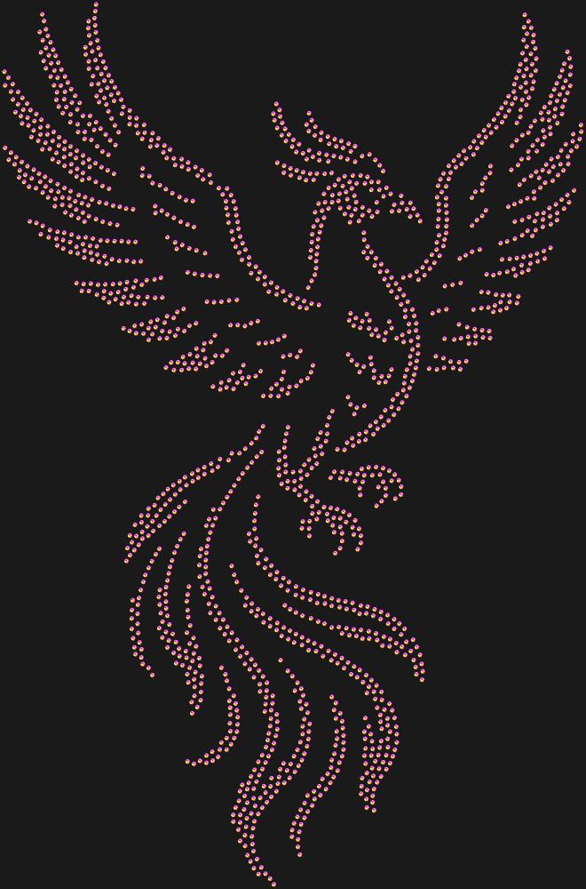 Трафарет Phoenix bird — RHT_FENIX1_SS16_RAINBOW