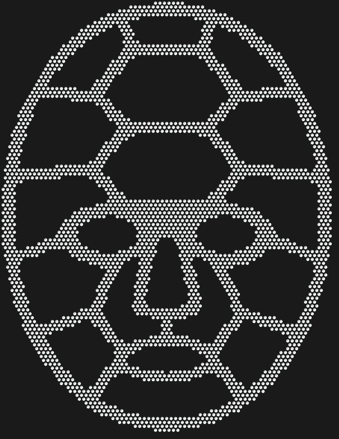 Трафарет Маска Панцирь черепахи — TURTLEMASK1