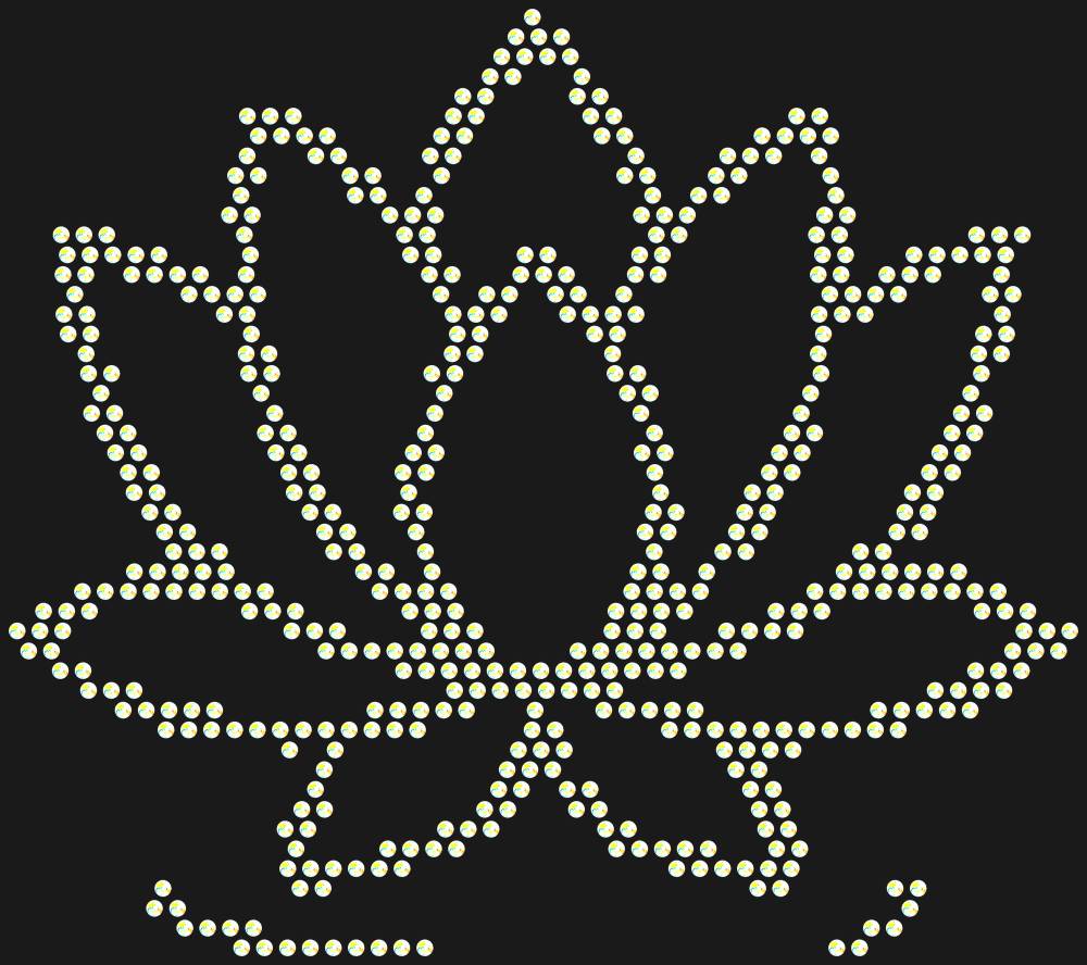 Трафарет Lotus — RHT_LOTUS1_SS20_CRYSTAL_AB