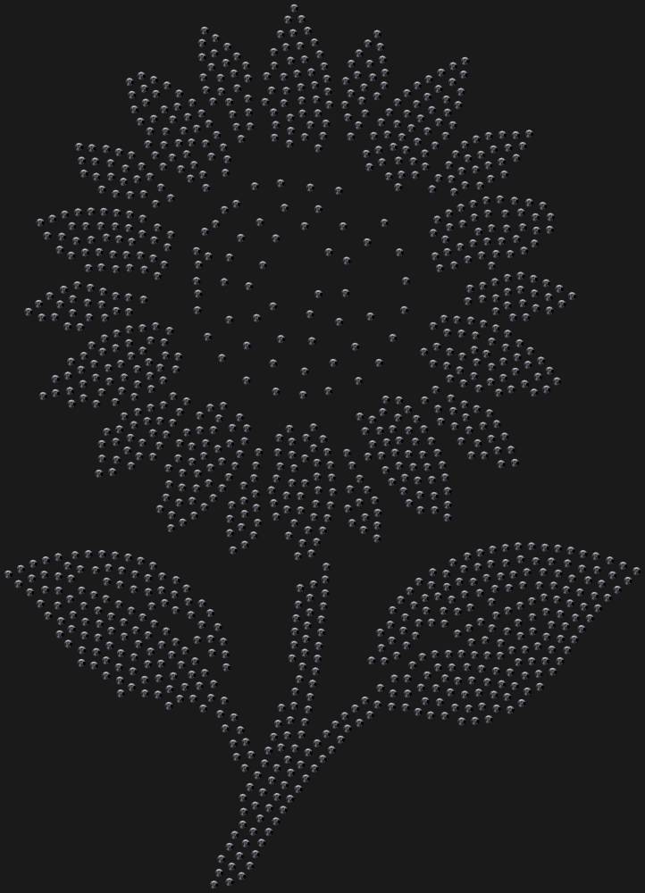 Трафарет Sunflower — RHT_SUNFLOWER1_SS16_JET_BLACK