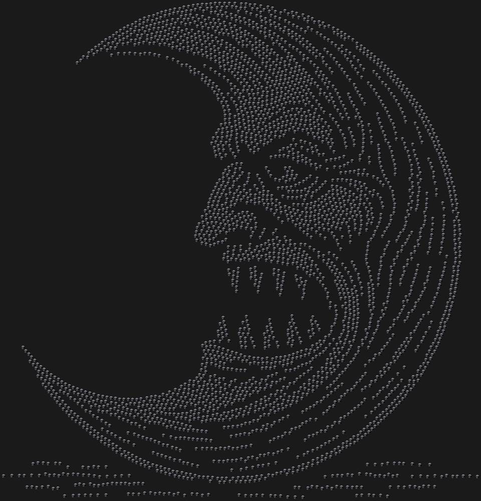 Трафарет Зубастая луна — RHT_MOON2_SS16_JET_BLACK