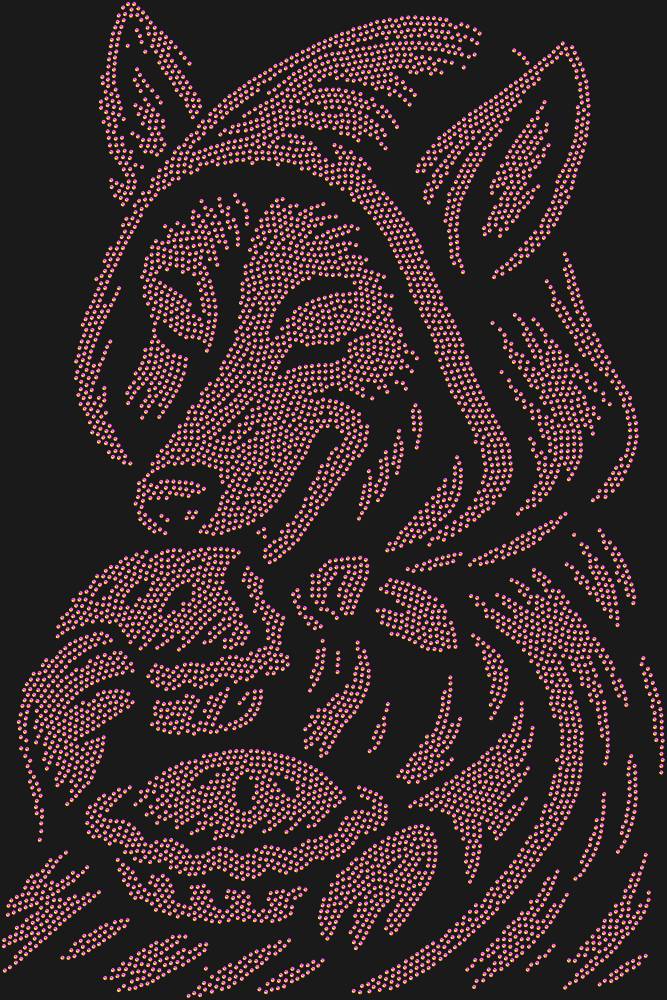 Трафарет A wolf in a red hood — RHT_WOLFWITHPIE1_SS12_RAINBOW