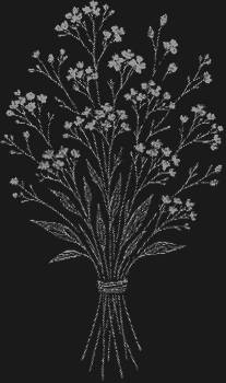 Букет из статицы, сияющий 8333 искрами страз, – это нежное облако, пойманное в вечном танце света и цвета, готовое вдохнуть волшебство в ваш мир.