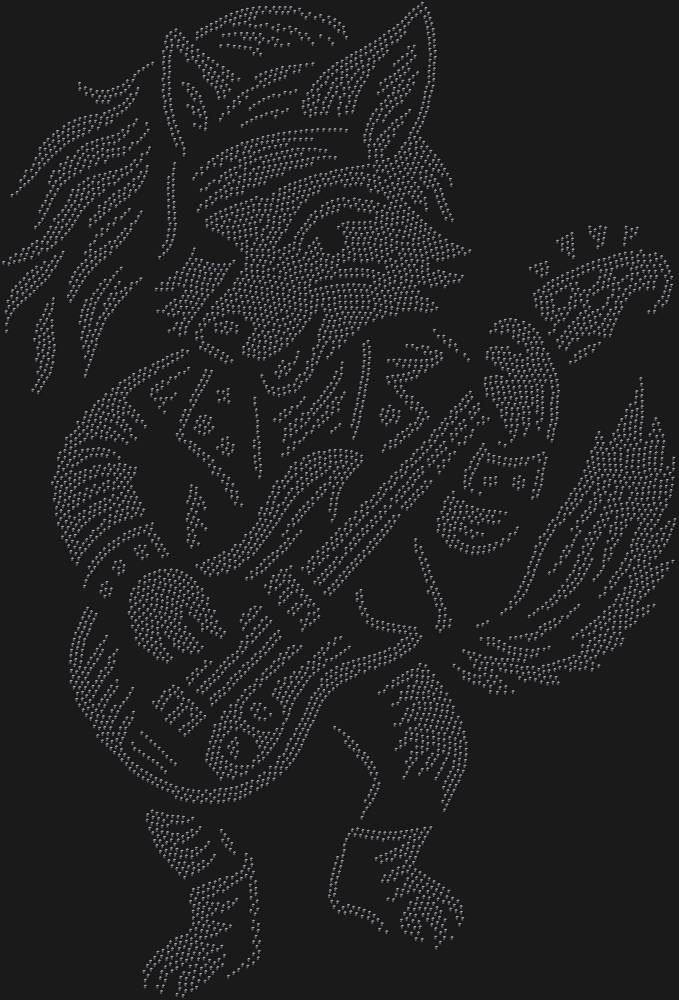 Трафарет Rocker Fox — RHT_FOXROCKER1_SS12_JET_BLACK