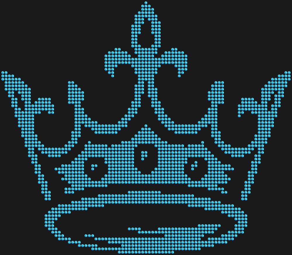 Трафарет Crown — RHT_CROWN2_SS10_LT_SAPPHIRE
