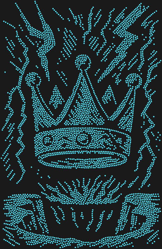Трафарет Crown — RHT_CROWNABYSS1_SS10_LT_SAPPHIRE