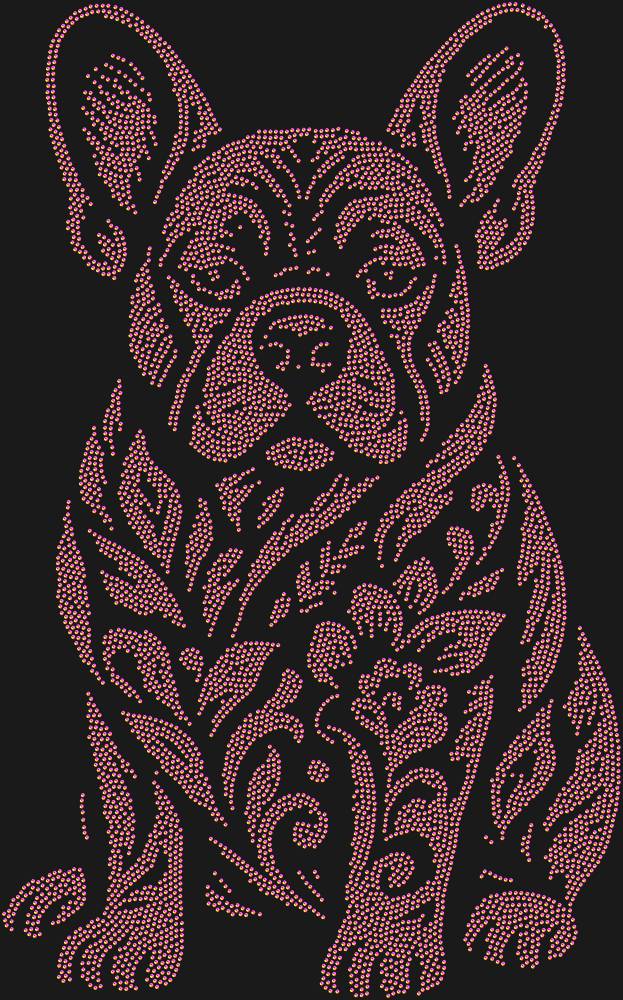 Трафарет Французский бульдог — RHT_FRENCHBULLDOG1_SS20_RAINBOW