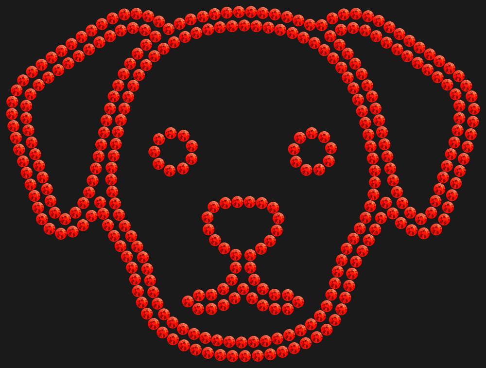 Трафарет Dog — RHT_DOG4_SS10_LT_SIAM