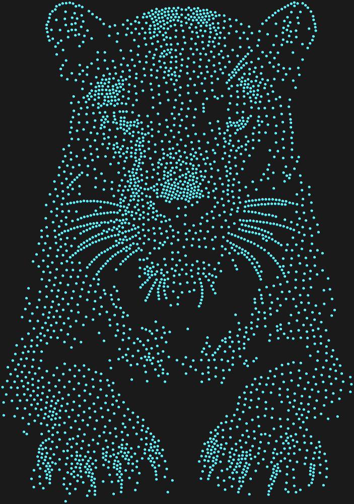 Трафарет Panther — RHT_PANTHER2_SS16_LT_SAPPHIRE