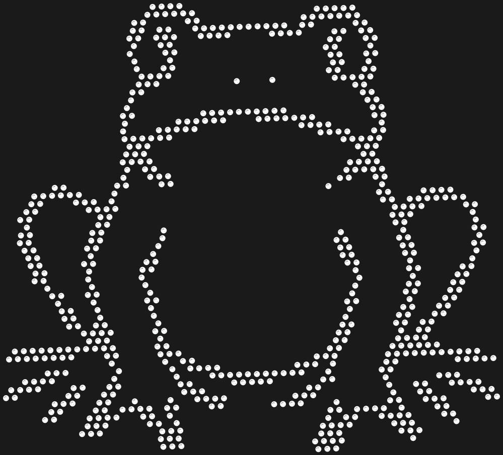 Трафарет Frog — RHT_FROG1_SS10_CRYSTAL_CLEAR