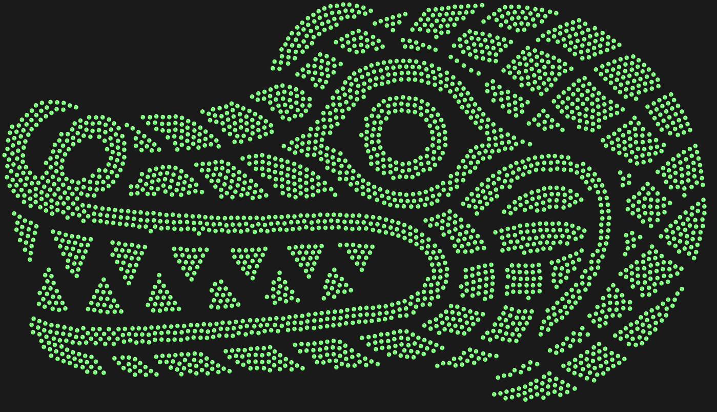 Трафарет Маска Аллигатор - Австралия — ALLIGATORMASK1