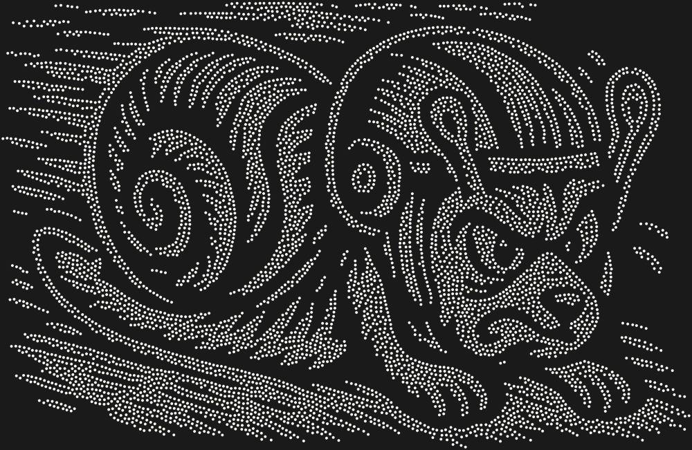 Трафарет Улитка гонщик — RHT_SNAIL4_SS4_CRYSTAL_AB